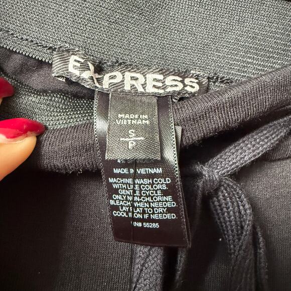 Express sz S black drawstring soft Lounge Pants - Picture 7 of 10